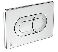 Ideal Standard Solea P1 Pneumatic Toilet Flush Plate, R0133AA, Chrome