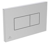 Ideal Standard Solea P2 Pneumatic Toilet Flush Plate, R0110JG, Matt Chrome