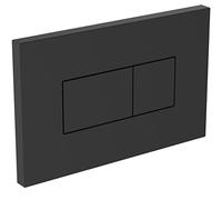 Ideal Standard Solea P2 Pneumatic Toilet Flush Plate, R0110A6, Black