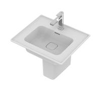 Ideal Standard Strada II Basin and Semi Pedestal 540mm Wide 1TH (inc Waste)