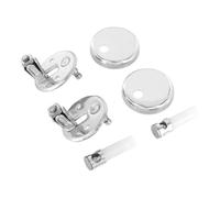 Ideal Standard T2062BJ Multi Suites Toilet Cover Hinges, Chrome-Plated