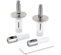 Ideal Standard T2955BJ Multi Suites Toilet Cover Hinges, Chrome-Plated