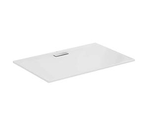 Ideal Standard T448401 Ultra Flat New Rectangular Shower Tray, Gloss White, 140 x 90 cm