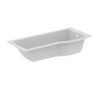 Ideal Standard Tempo Arc White P-Shaped Right-Handed Showerbath Shower Bath (L)169.5Cm (W)79.5Cm