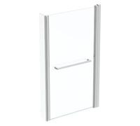 Ideal Standard Tempo Straight Bright Silver Effect Frame Bath Screen (W) 830mm (H) 1405mm
