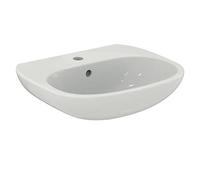 Ideal Standard Tesi 50cm Bathroom Sink/Basin, 1 tap Hole, T009901, White