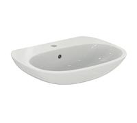 Ideal Standard Tesi 60cm Bathroom Sink/Basin, 1 tap Hole, T352201, White