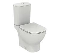 Ideal Standard Tesi Close Coupled Toilet with 6/4 litre Cistern and Soft Close Toilet Seat