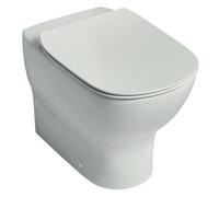 Ideal Standard Tesi White Rimless Back To Wall Toilet Pan With Soft Close Seat