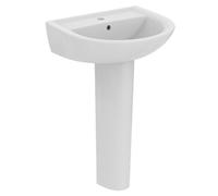 Ideal Standard Tirso Gloss White Floor-Mounted Full Pedestal Basin (H)86Cm (W)55Cm