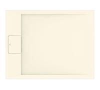 Ideal Standard - Ultra Flat S i.Life Rectangular Shower Tray 90 x 70 cm, Resin Drain, Short Side Drain, Stone Effect Matt Finish, Sand