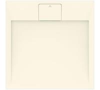 Ideal Standard - Ultra Flat S i.Life Square Shower Tray, 70 x 70 cm, Resin Drain, Waste with Hidden Drain, Stone Effect Matt Finish, Sand