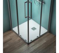 Ideal Standard Ultra Flat S+ Shower Tray 30mm 800 X 800mm In Pure White Including Waste