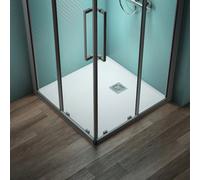 Ideal Standard Ultra Flat S+ Shower Tray 30mm 900 X 900mm In Pure White Including Waste
