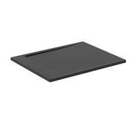 Ideal Standard Ultraflat S I.life Matt Jet Black Rectangular Universal Shower Tray (L)1000mm (W)800mm (H) 30mm