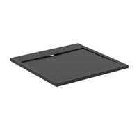 Ideal Standard Ultraflat S I.life Matt Jet Black Square Universal Shower Tray (L)900mm (W)900mm (H) 30mm