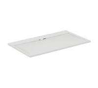 Ideal Standard Ultraflat S I.life Matt Pure White Rectangular Centre Drain Universal Shower Tray (L)1400mm (W)800mm (H) 30mm