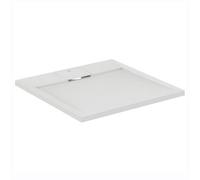 Ideal Standard Ultraflat S I.life Matt Pure White Square Centre Drain Shower Tray (L)700mm (W)700mm (H) 30mm
