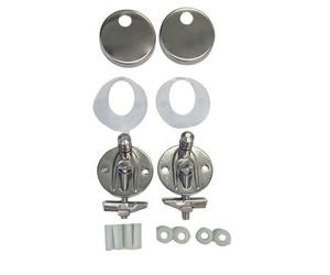 Ideal Standard Vue Soft Close Toilet Seat Hinge Set Chrome EV287AA