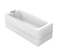 Ideal Standard Vue White Acrylic Rectangular Straight Bath (L)1695mm (W)695mm
