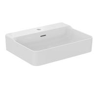 Ideal Standard Wall Hung Basin CONCA 1 hole with overflow 600x165x450mm White