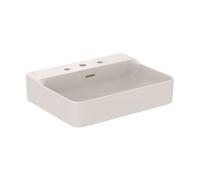 Ideal Standard Wall Hung Basin CONCA 3 Holes with overflow 600x165x450mm White