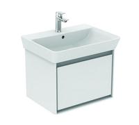 Ideal Standard Wall Hung Basin Connect Air Basin Cube 600mm with one taphole / with overflow Ceramic