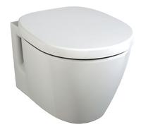 Ideal Standard Wall Hung Toilet Connect Horizontal Outlet Compact Alpine White Ceramic E801801