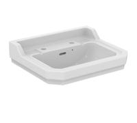 Ideal Standard Waverley 56cm Bathroom Sink/Basin, 2 tap Hole, U470101, White
