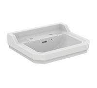 Ideal Standard Waverley Gloss White Rectangular Floor-Mounted Full Pedestal Basin (H)89Cm (W)56Cm