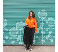 Ideal Stencils Sunflower Stencil, Large Floral Design, 120x46CM