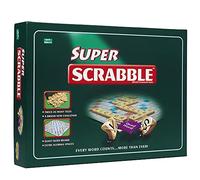 Ideal Super Scrabble: twice as many tiles and a giant-sized board | Classic Games | For 2-4 Players | Ages 10+