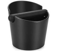 Ideal Swan Coffee Knock Box, Coffee Grounds Knock Box 4.8", Coffee Bin | Espresso Knock Box, Coffee Grounds Container with Removable Knock Bar & Non-Slip Base, Barista Coffee Machine Accessories