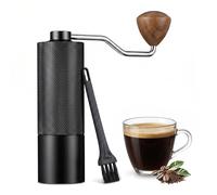 Ideal Swan Manual Coffee Grinder, Coffee Grinder Manual with with 420 Stainless Steel Conical Burr, Portable Hand Coffee Bean Grinder with Adjustable Settings, for Espresso, French Press, Moka Pots
