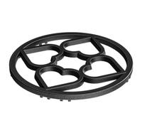 Ideal Swan Wok Ring Support, Cast Iron Gas Ring Reducer, Universal Pan Support for Gas Hob, Non Slip Reducer Ring Trivet Stove Rack Stand for Kitchen Moka Pot, Wok, Pan, 19cm