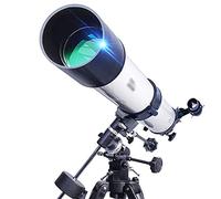 Ideal Telescope for Beginners 90mm Aperture 1000mm Astronomical Refractor Telescope with Smartphone Adapter Backpack Handheld Telescope WgGUIF