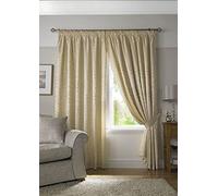 Alan Symonds Tivoli Pencil Pleat Curta 168x137cm Cream
