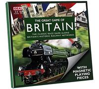 Ideal | The Great Game of Britain - Travel Edition: The classic race game along Britain's historic railway networks | Classic Board Games | Travel Games | For 2-6 Players | Ages 7+