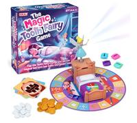 Ideal | The Magic Tooth Fairy Game: Flap the Tooth Fairy's wings and see the magical bed turn lost teeth into golden coins! | Kids Games | For 2-4 players | Ages 4+