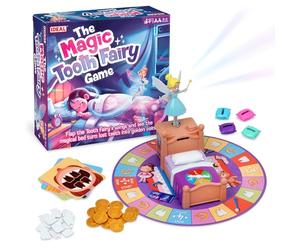 Ideal The Magic Tooth Fairy Game | Interactive Family Board Game for Kids & Adults | Flap the Fairy's Wings & Turn Teeth Into Gold Coins | Gift Idea for Birthday & Christmas | 2-4 players, Age 4+