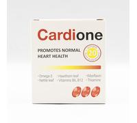 IDEALICA Cardione Capsules Dietary Supplement with Vitamins, Minerals and Plant Extracts | Nettle | Omega3. 20 Capsules