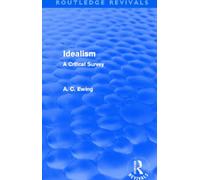 Idealism (Routledge Revivals) : A Critical Survey