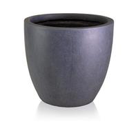 Idealist™ 35Cm Plant Pot, Slate Grey Light Concrete Garden Planter, Round Outdoor Plant Pot D35 H32 Cm, 30L