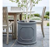 IDEALIST Large Plant Pots 45cm Plant Pot, Grey Reinforced Stone Planter 57L
