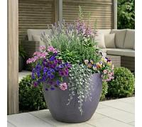 IDEALIST Large Plant Pots 50cm Plant Pot, Slate Reinforced Stone, 88L