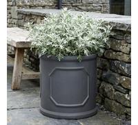IDEALIST Plant Pots 37cm Plant Pot, Faux Lead Reinforced Stone Planter 39L