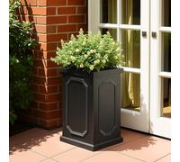 IDEALIST Small Plant Pots 52cm Tall Planter Faux Lead Reinforced Stone 30L