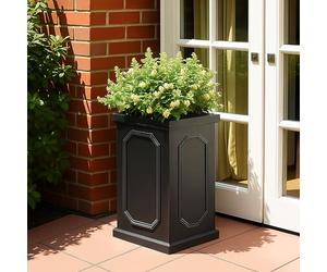 IDEALIST Small Plant Pots 52cm Tall Planter Faux Lead Reinforced Stone 30L
