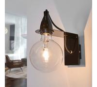 Ideallux Black Minimal designer wall lamp