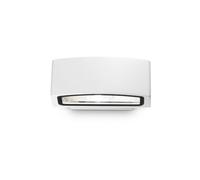 Ideallux Ideal Lux Andromeda outdoor wall lamp, white, width 22 cm, aluminium